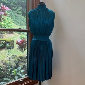 Nanette Lepore Teal Midi Dress